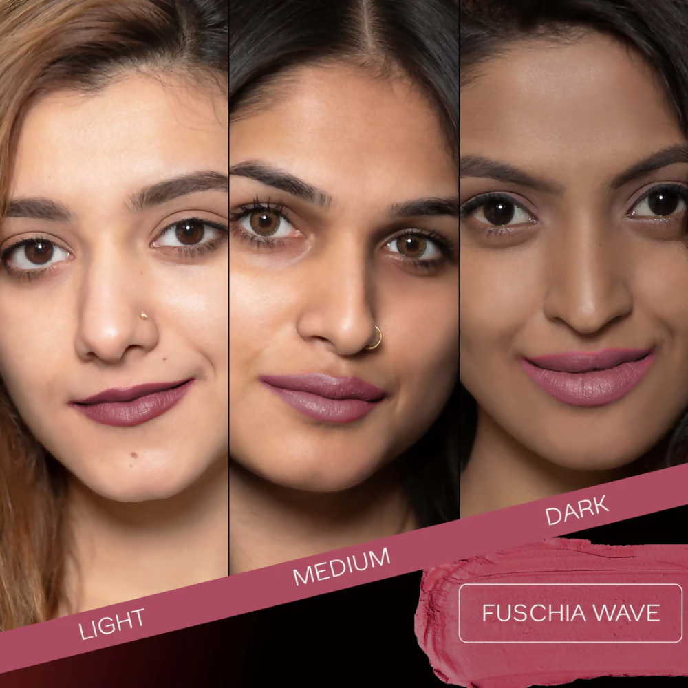 Faces Canada Weightless Matte Finish Lipstick - Fuschia Wave 02 | Grocsy