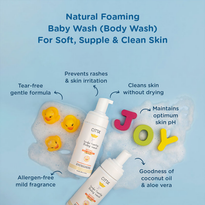 Citta Baby & Kids Baby Bath Set - Baby Body Wash & Baby Shampoo | Grocsy