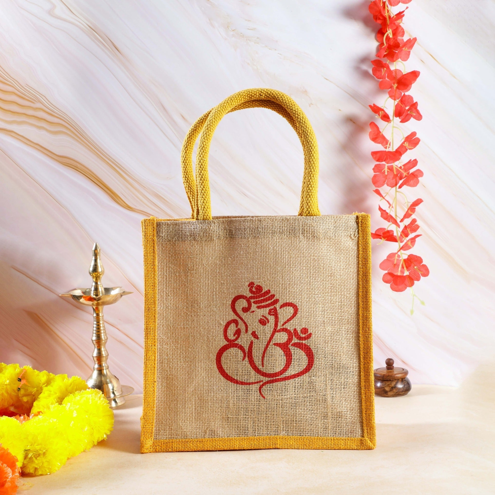 Sri Rudra Jute Bag (SR 02813) | Grocsy