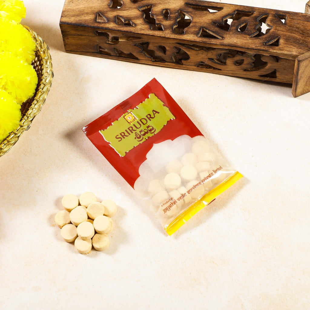 Sri Rudra Sandal Tablets 50g (SR 01047) | Grocsy