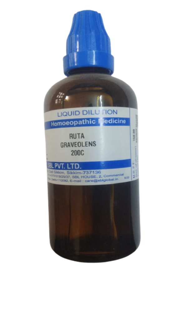 SBL Homeopathy Ruta Graveolens Dilution | Grocsy