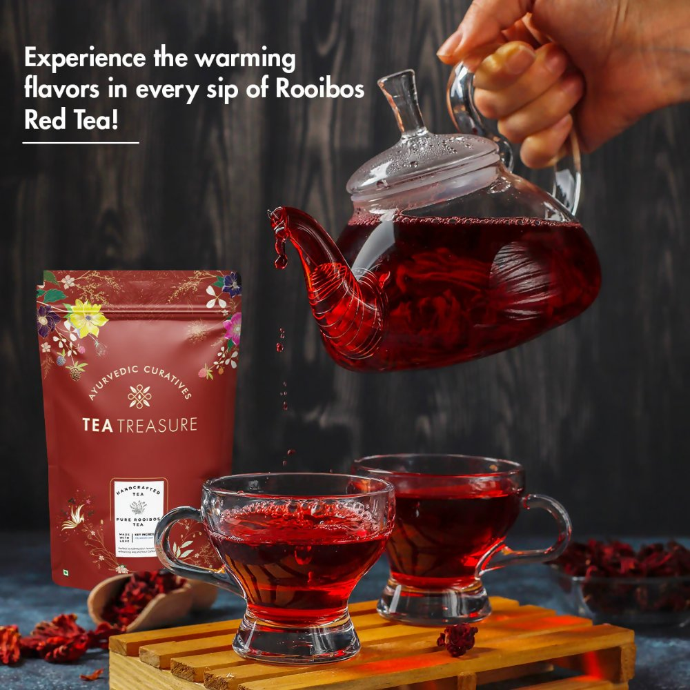 Tea Treasure Pure Loose Leaf Rooibos Tea | Grocsy