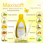 Maxisoft Baby Massage Oil For Kids | Grocsy