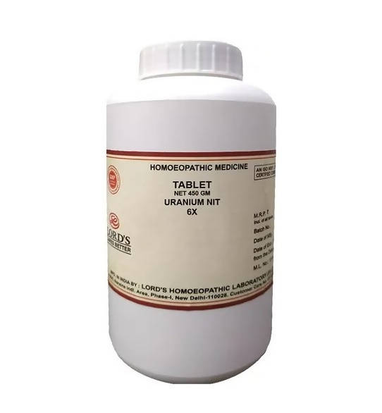 Lord's Homeopathy Uranium Nit Trituration Tablet | Grocsy