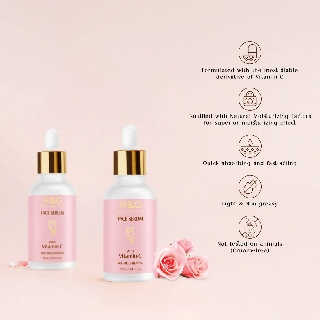 Vasu Healthcare R&G Vitamin C Face Serum | Grocsy