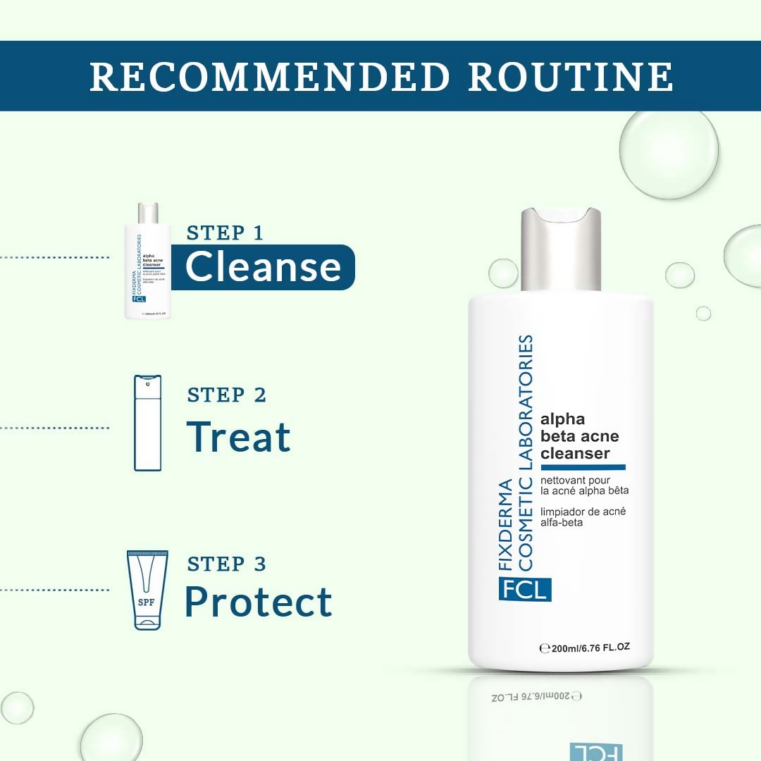 FCL Alpha Beta Acne Cleanser | Grocsy