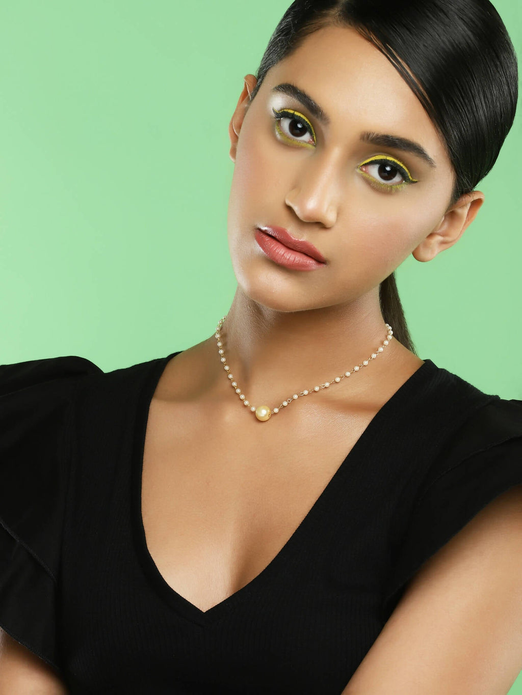 Gold-Polished Chain - Ruby Raang | Grocsy