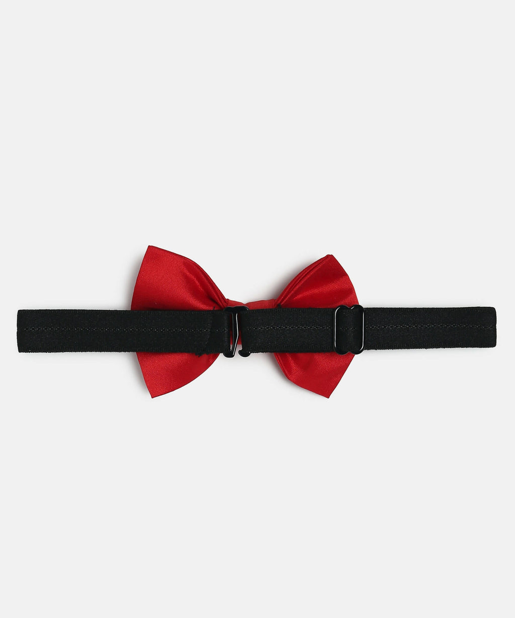 Manet Boys Solid Double Layer Bow - Red | Grocsy