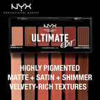 NYX Professional Makeup Ultimate Edit Petite Shadow Palette - Warm Neutrals | Grocsy
