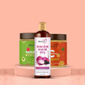Oraah Beauty Care Combo (Onion Hair oil + Hair Mask + Ubtan Face Mask) | Grocsy