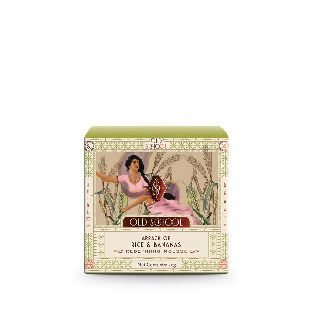 Old School Rituals Arrack of Rice & Banana Redefining Mousse Natural Face Moisturize | Grocsy