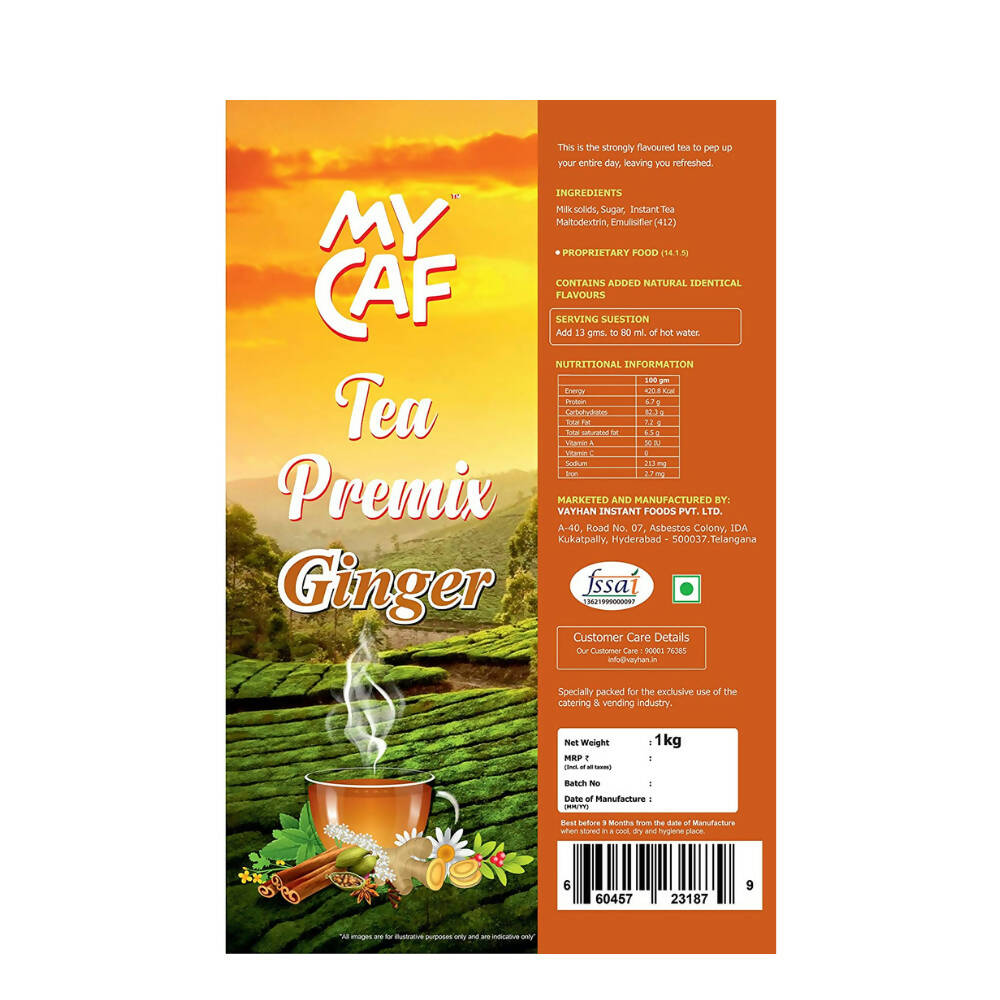 Mycaf Ginger Instant Tea Premix | Grocsy