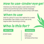 PLIX The Plant Fix Under-Eye Gel and SPF 50+ Guava Glow Sunscreen Combo | Grocsy