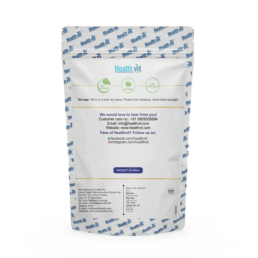 Healthvit Natural Ashwagandha Powder | Grocsy