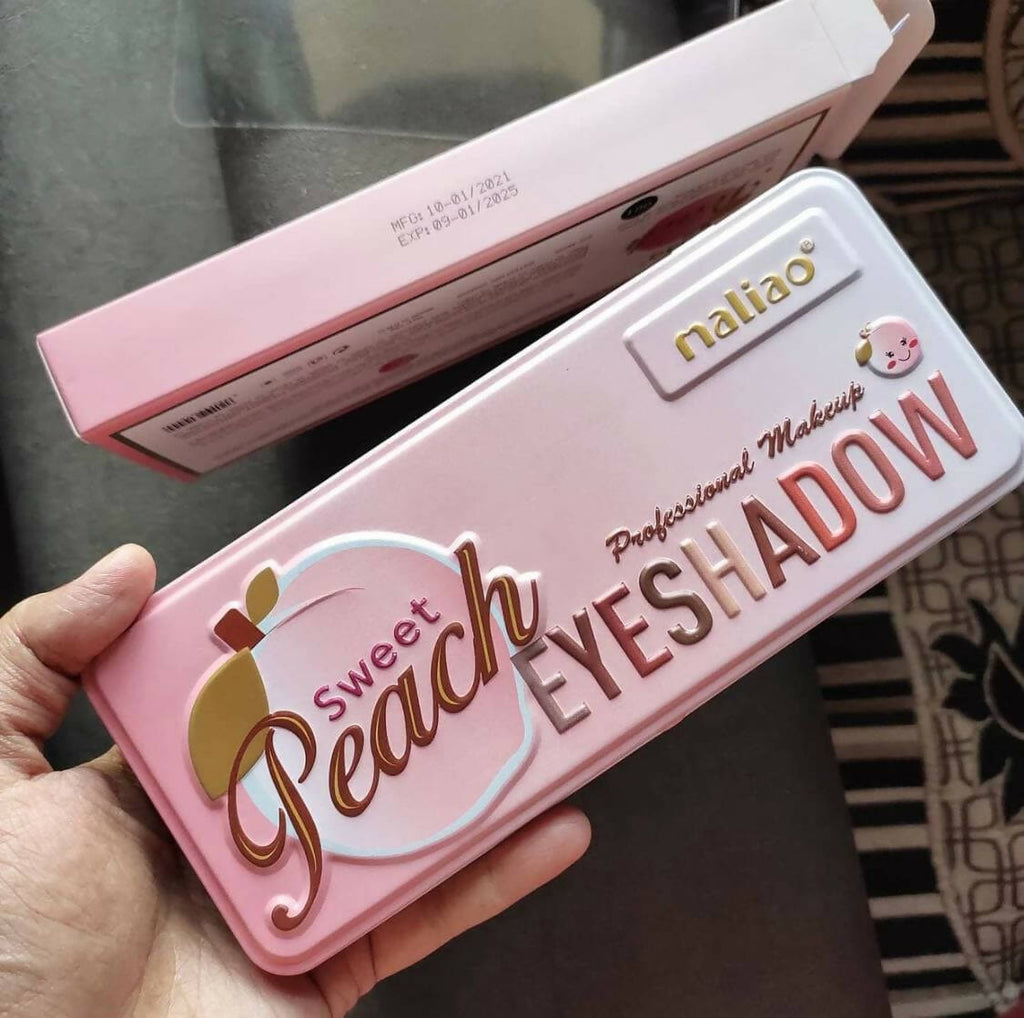 Maliao Professional Sweet Peach Eyeshadow Palette | Grocsy