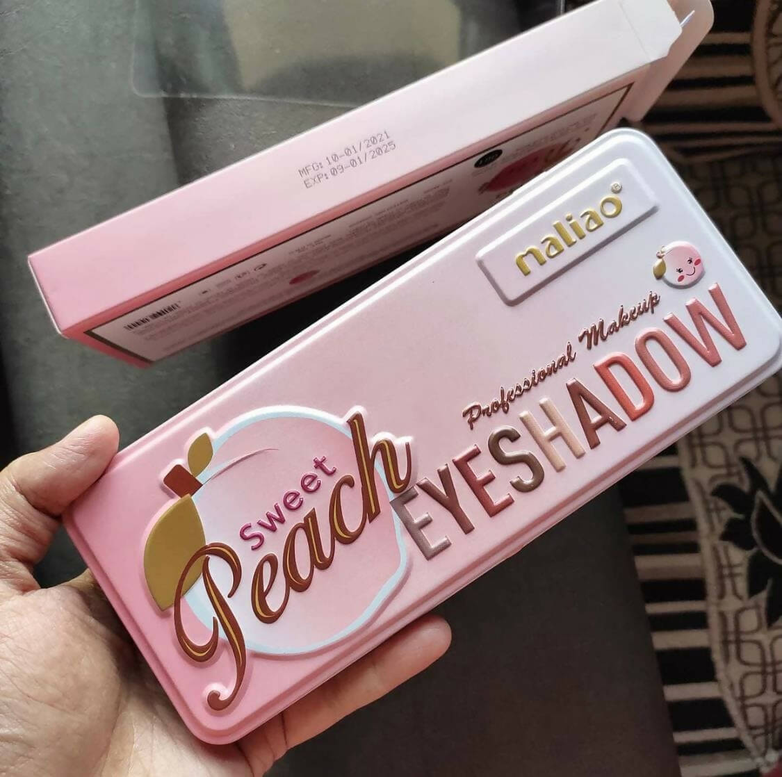 Maliao Professional Sweet Peach Eyeshadow Palette | Grocsy