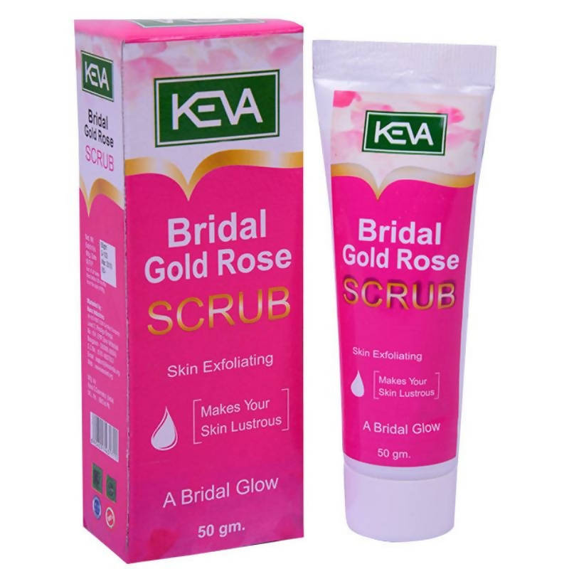 Keva Bridal Gold Rose Scrub | Grocsy