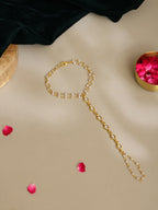 Ruby Raang Gold Kundan Haath Phool | Grocsy