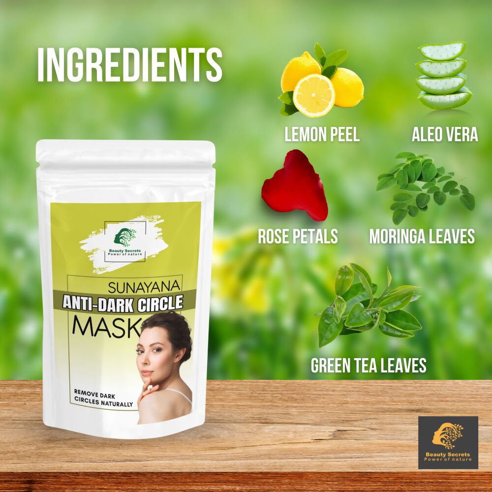 Beauty Secrets Sunayana Anti Dark Circle Face Mask | Grocsy