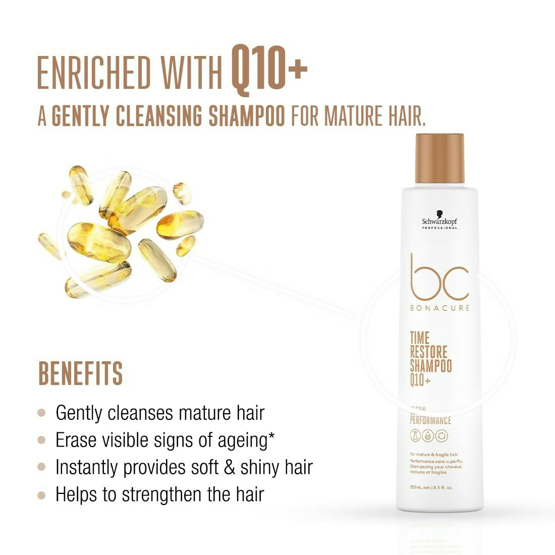 Schwarzkopf Professional Bonacure Q10 Time Restore Combo | Grocsy