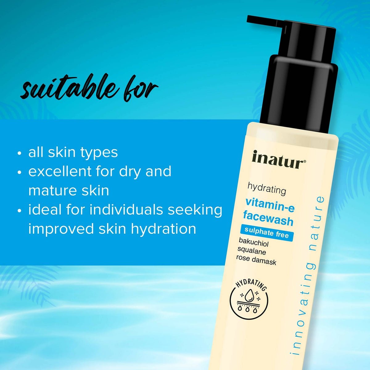 Inatur Vitamin E Face Wash | Grocsy