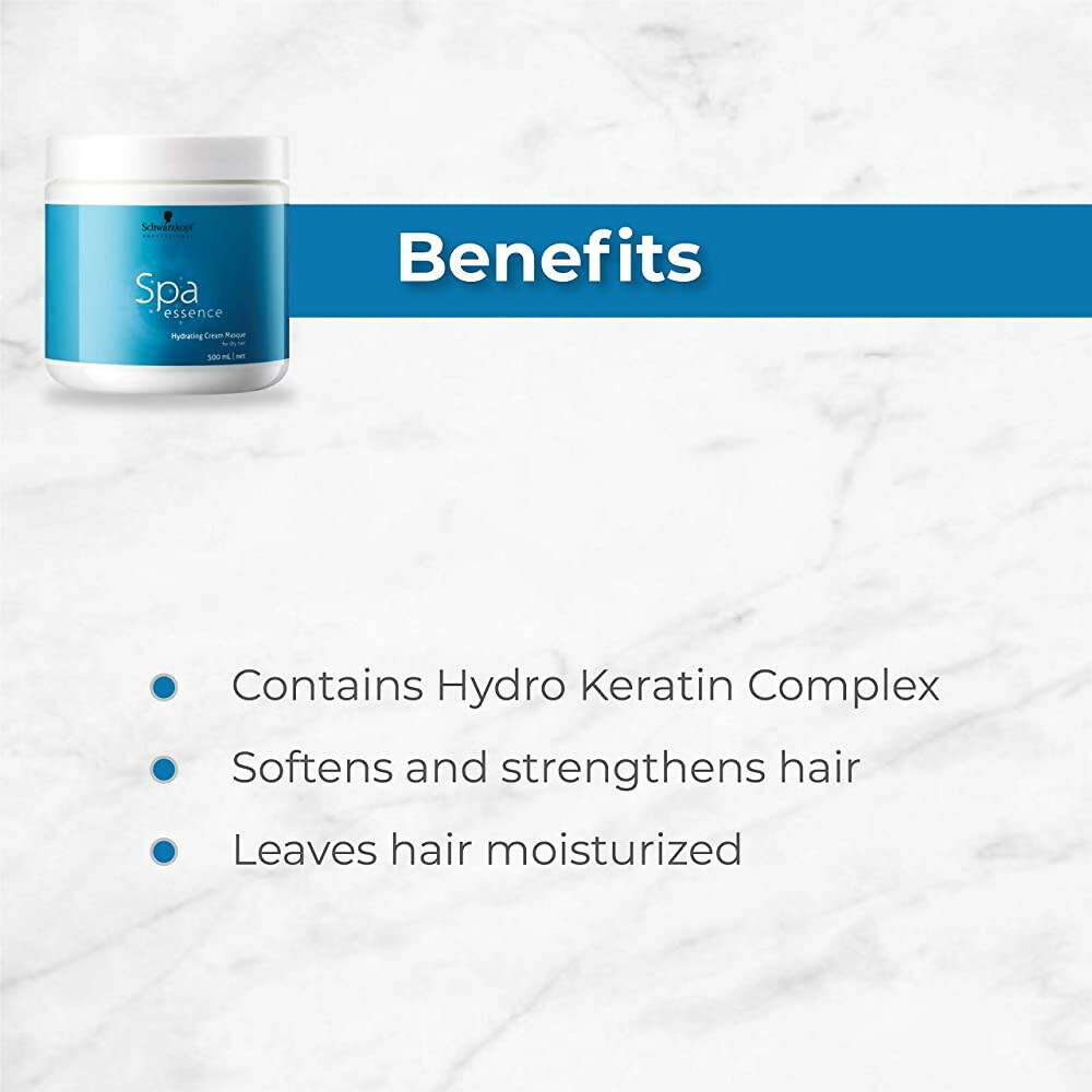 Schwarzkopf Professional Spa Essence Hydrating Masque | Grocsy
