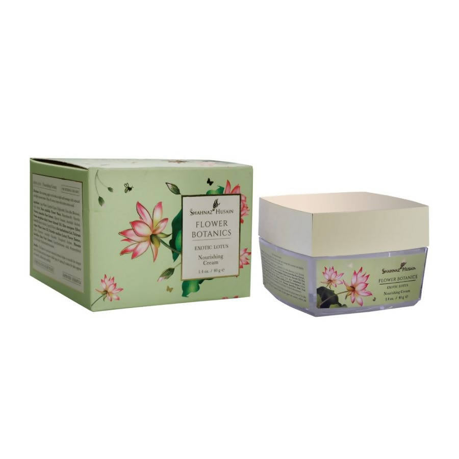 Shahnaz Husain Flower Botanics - Exotic Lotus Nourishing Cream | Grocsy