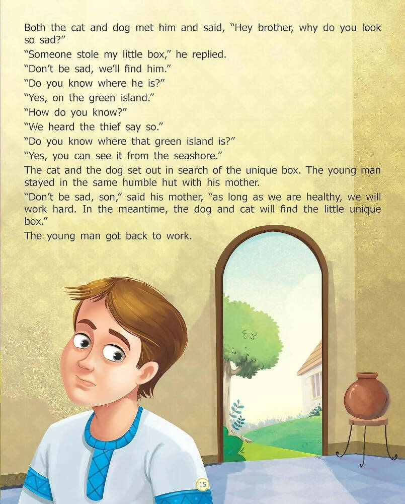 Dreamland A Little Unique Box and Other stories - Around the World Stories for Children Age 4 - 7 Years | Grocsy