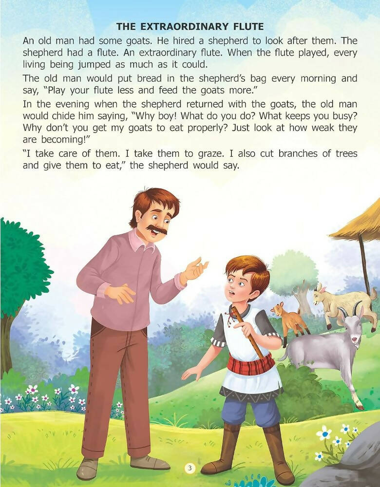 Dreamland The Extraordinary Flute and Other stories - Around the World Stories for Children Age 4 - 7 Years | Grocsy