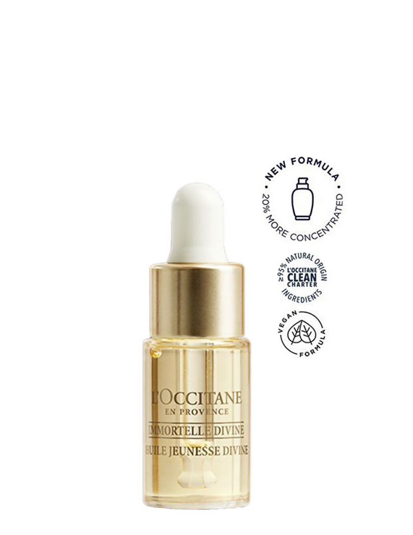 L'Occitane Immortelle Divine Youth Face Oil | Grocsy