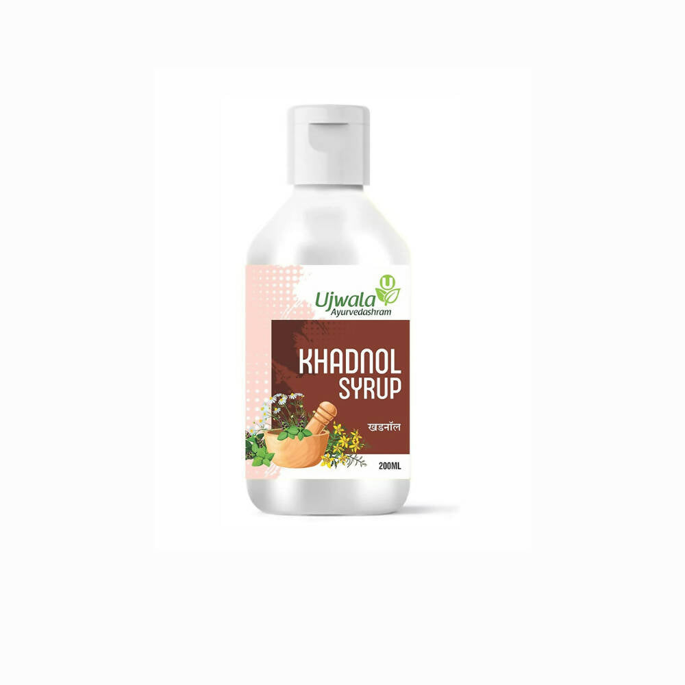 Ujwala Ayurvedashram Khadnol Syrup | Grocsy