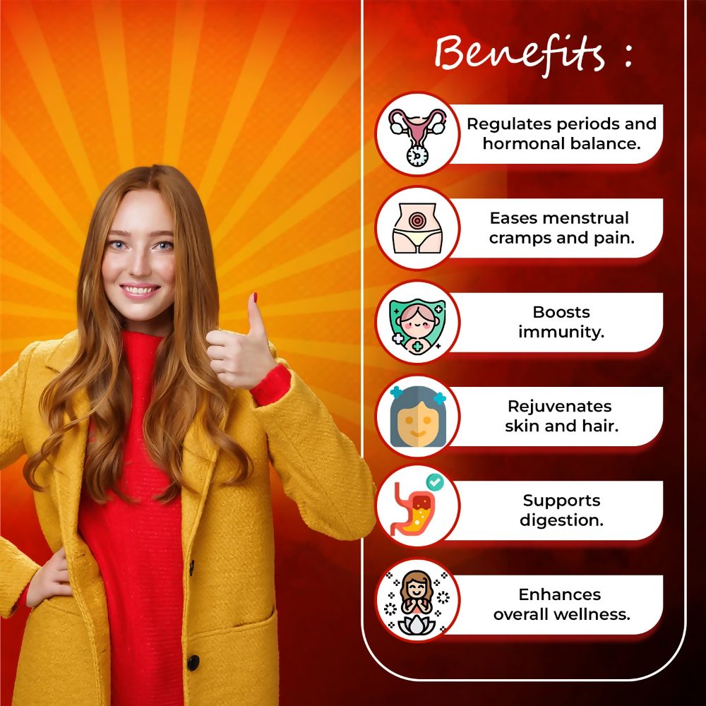 Rajasthan Herbals Nari Amrut Capsules | Grocsy