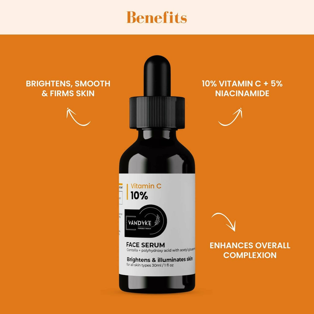 Vandyke Vitamin C 10% Face Serum | Grocsy
