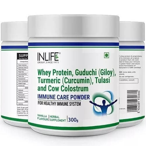 Inlife Immune Care Powder Vanilla Flavour | Grocsy