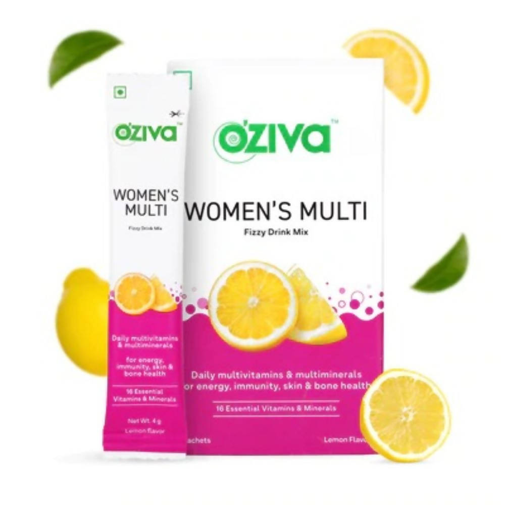 OZiva Women's Multivitamins Fizzy Drink Mix | Grocsy