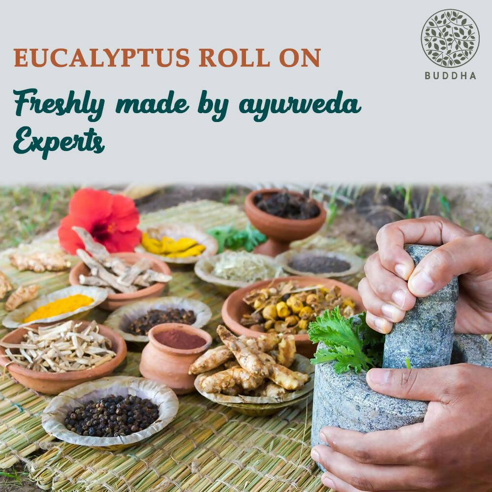 Buddha Natural Eucalyptus Therapeutic Roll-On | Grocsy