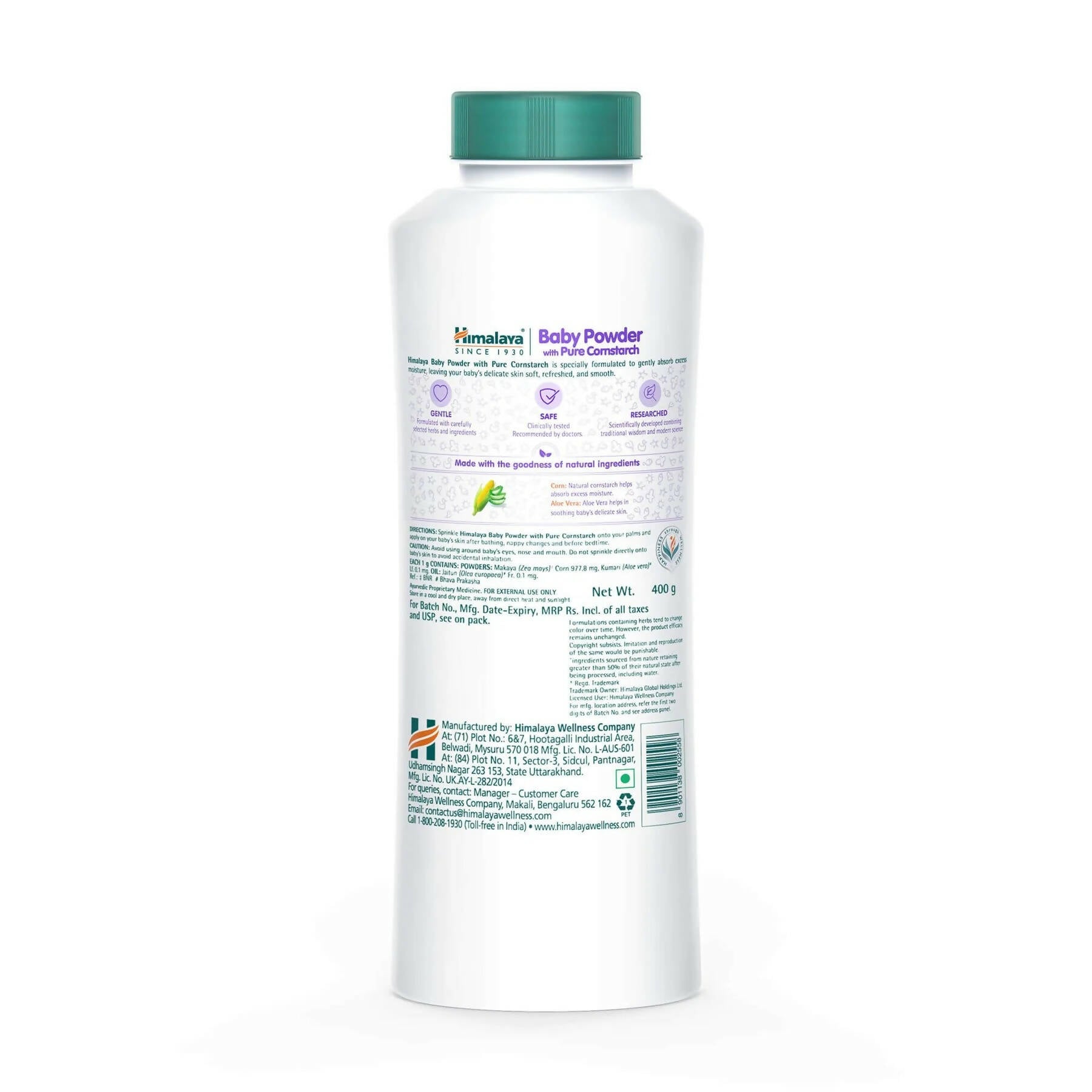Himalaya Baby Powder with Pure Cornstarch | Grocsy