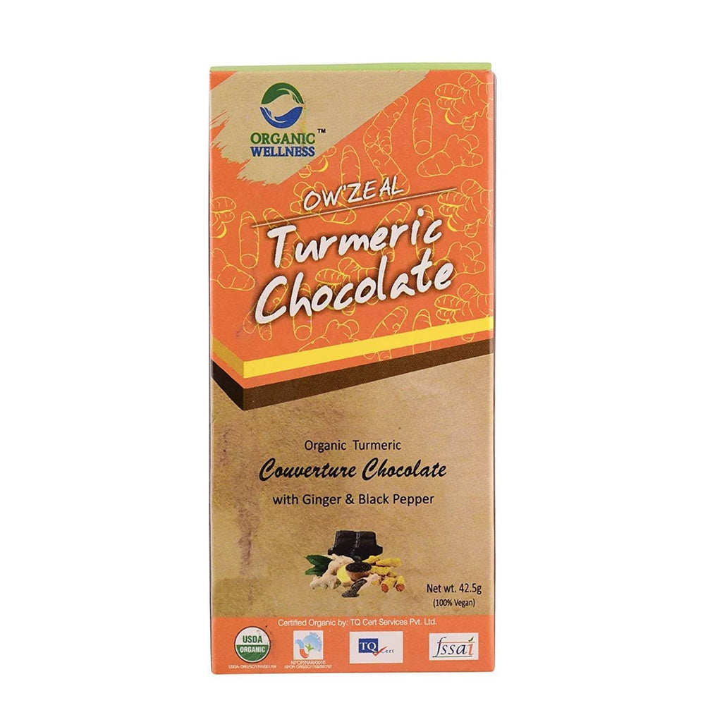 Organic Wellness Turmeric Chocolate | Grocsy