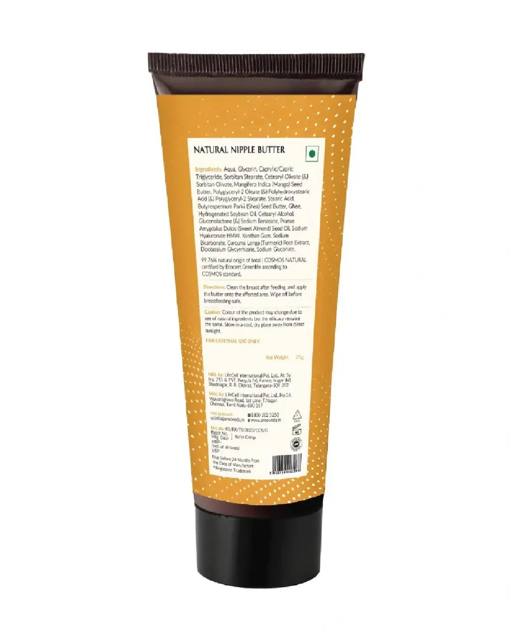 AreoVeda Natural Nipple Butter | Grocsy