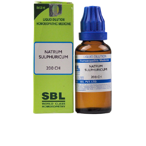 SBL Homeopathy Natrum Sulphuricum Dilution | Grocsy