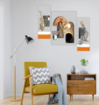 Tehzeeb Creations Set Of 3 Digital Wall Painting | Grocsy