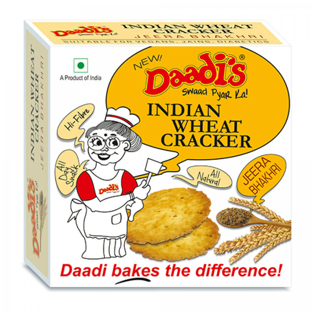 Daadi's Jeera Bhakhri | Grocsy