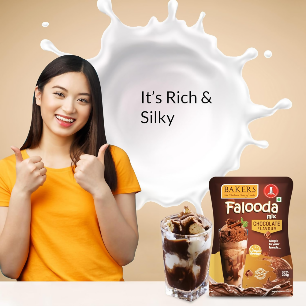 BAKERS Chocolate Flavored Falooda Mix | Grocsy