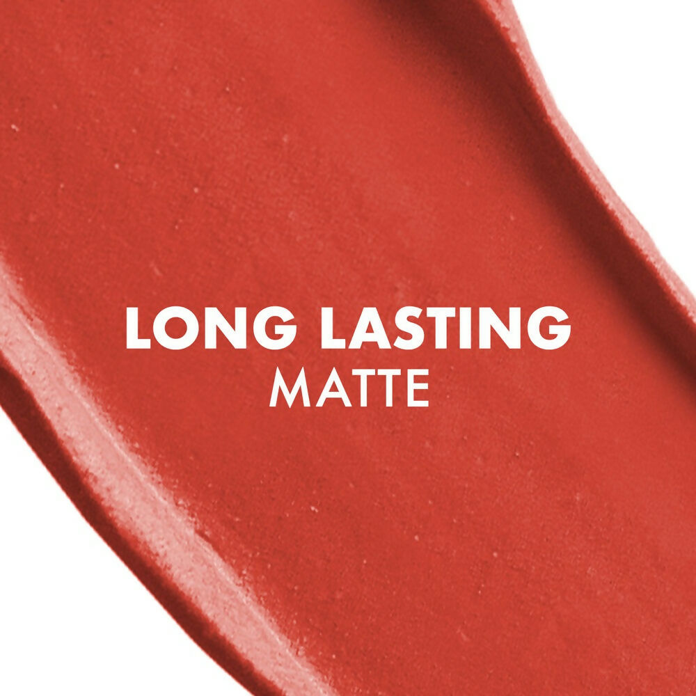 Lakme Cushion Matte Lipstick - Brown Chili | Grocsy