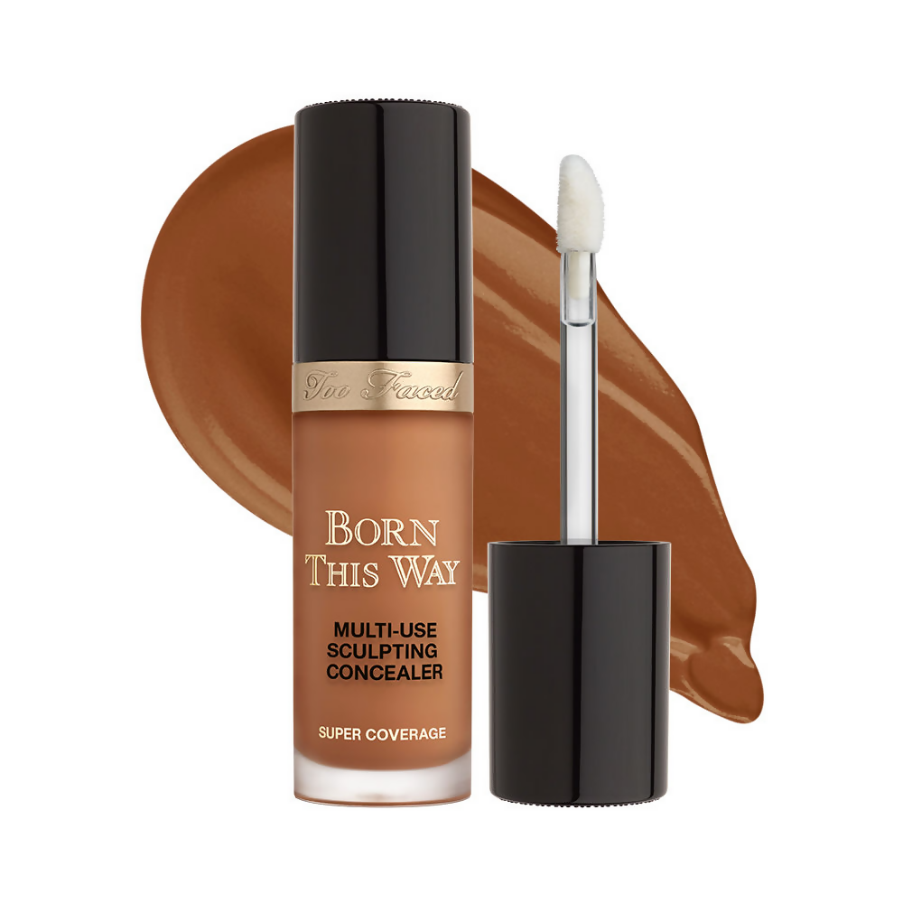 Too Faced Born This Way Super Coverage Multi Use Sculpting Concealer - Mahogany | Grocsy