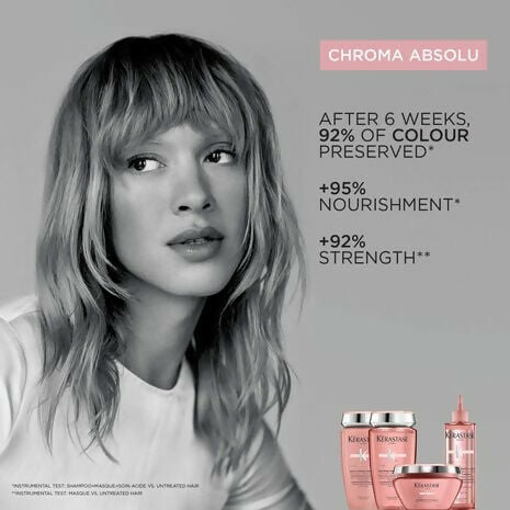 Kerastase Chroma Absolu Bain Riche Chroma Respect Shampoo for Thick Hair | Grocsy