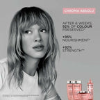 Kerastase Chroma Absolu Bain Riche Chroma Respect Shampoo for Thick Hair | Grocsy