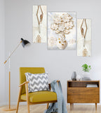 Tehzeeb Creations Set Of 3 Digital Wall Painting | Grocsy