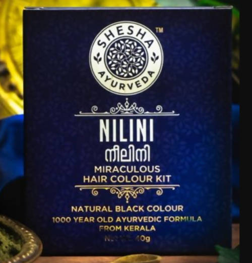 Shesha Ayurveda Nilini Miraculous Hair Color Kit | Grocsy