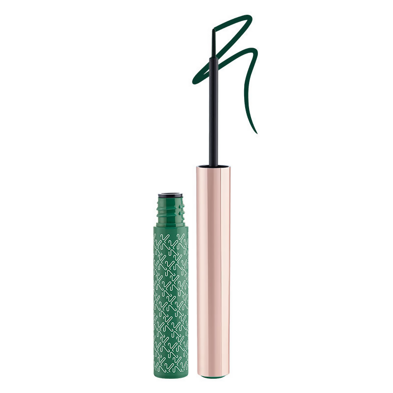 Kay Beauty By Katrina Kaif Quick Dry Liquid Eyeliner - Chic Emerald | Grocsy